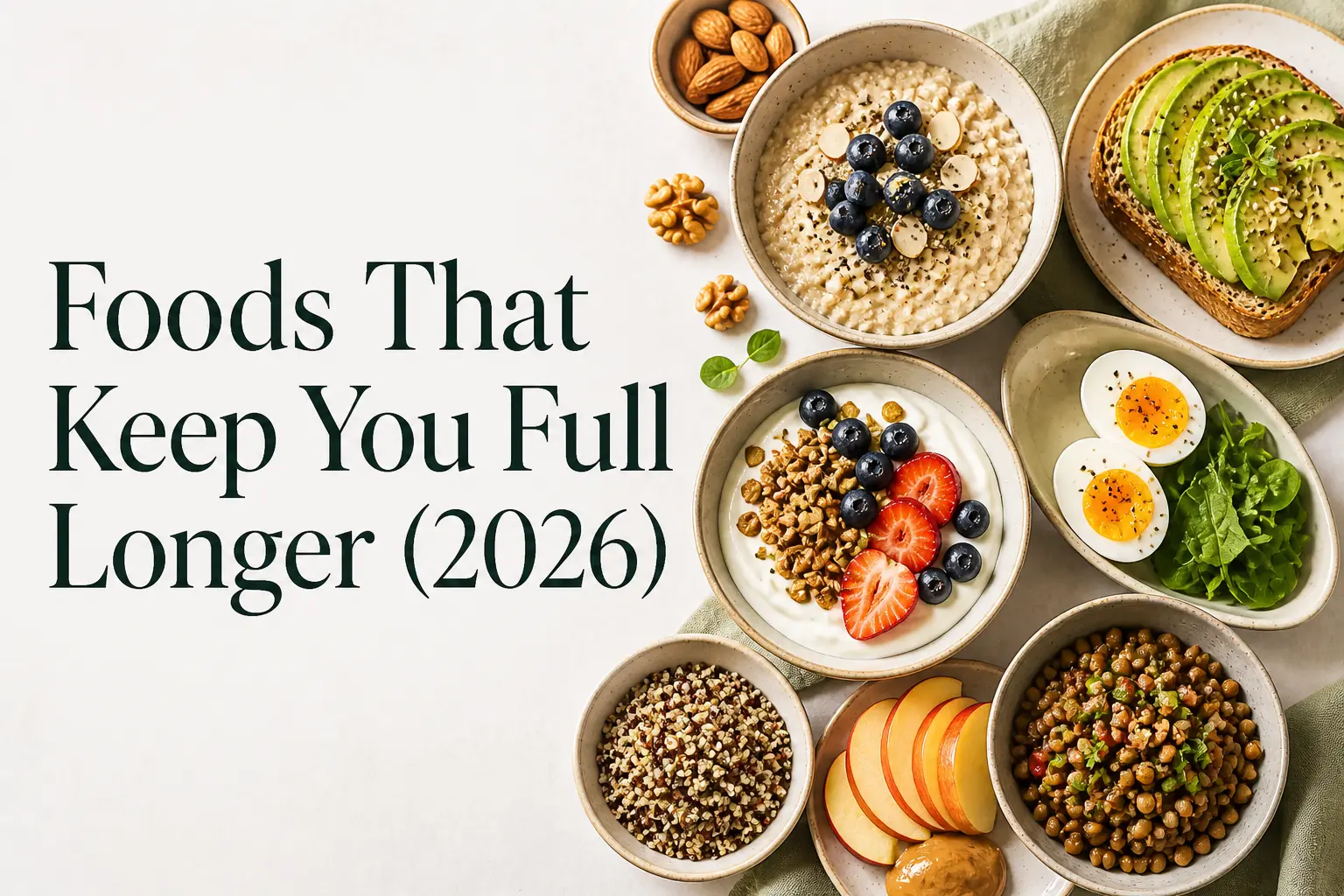 Foods That Keep You Full Longer (2026)