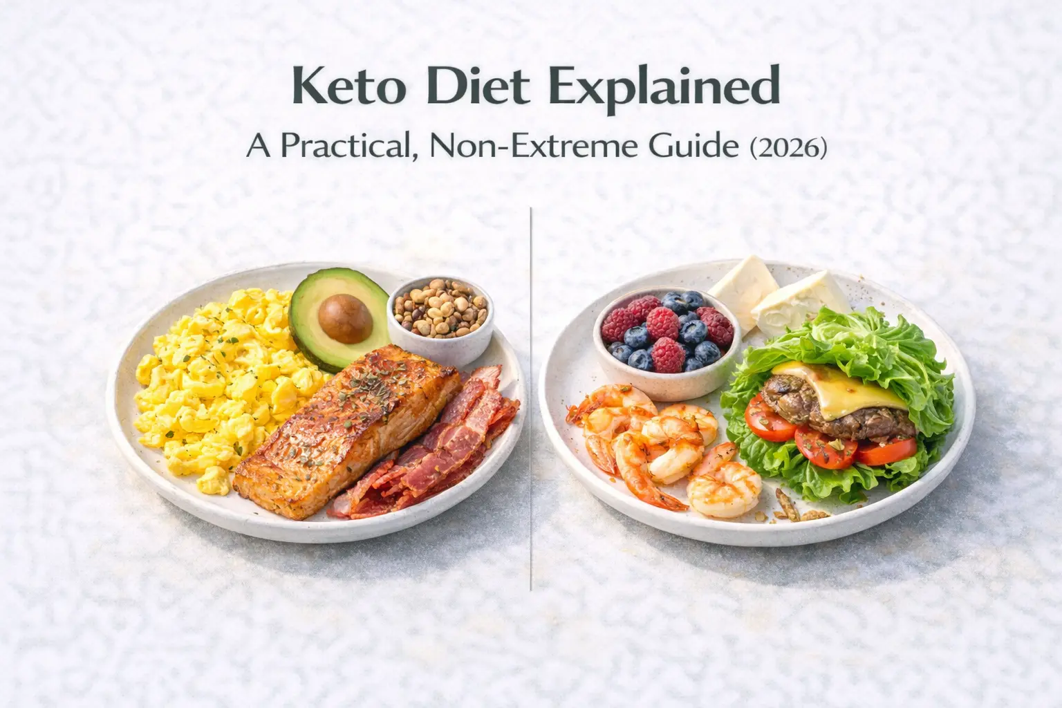 Keto Diet Explained: A Practical, Non-Extreme Guide (2026)