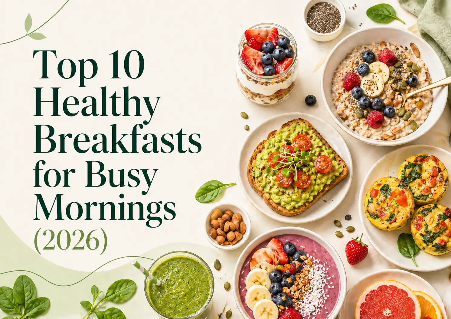 Top 10 Healthy Breakfasts for Busy Mornings (2026)