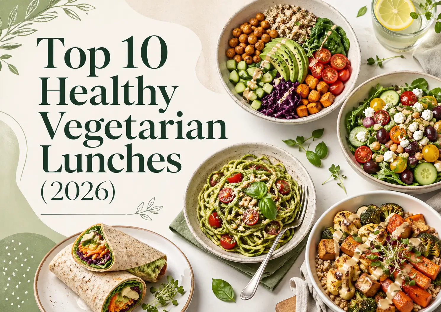 Top 10 Healthy Vegetarian Lunches (2026)