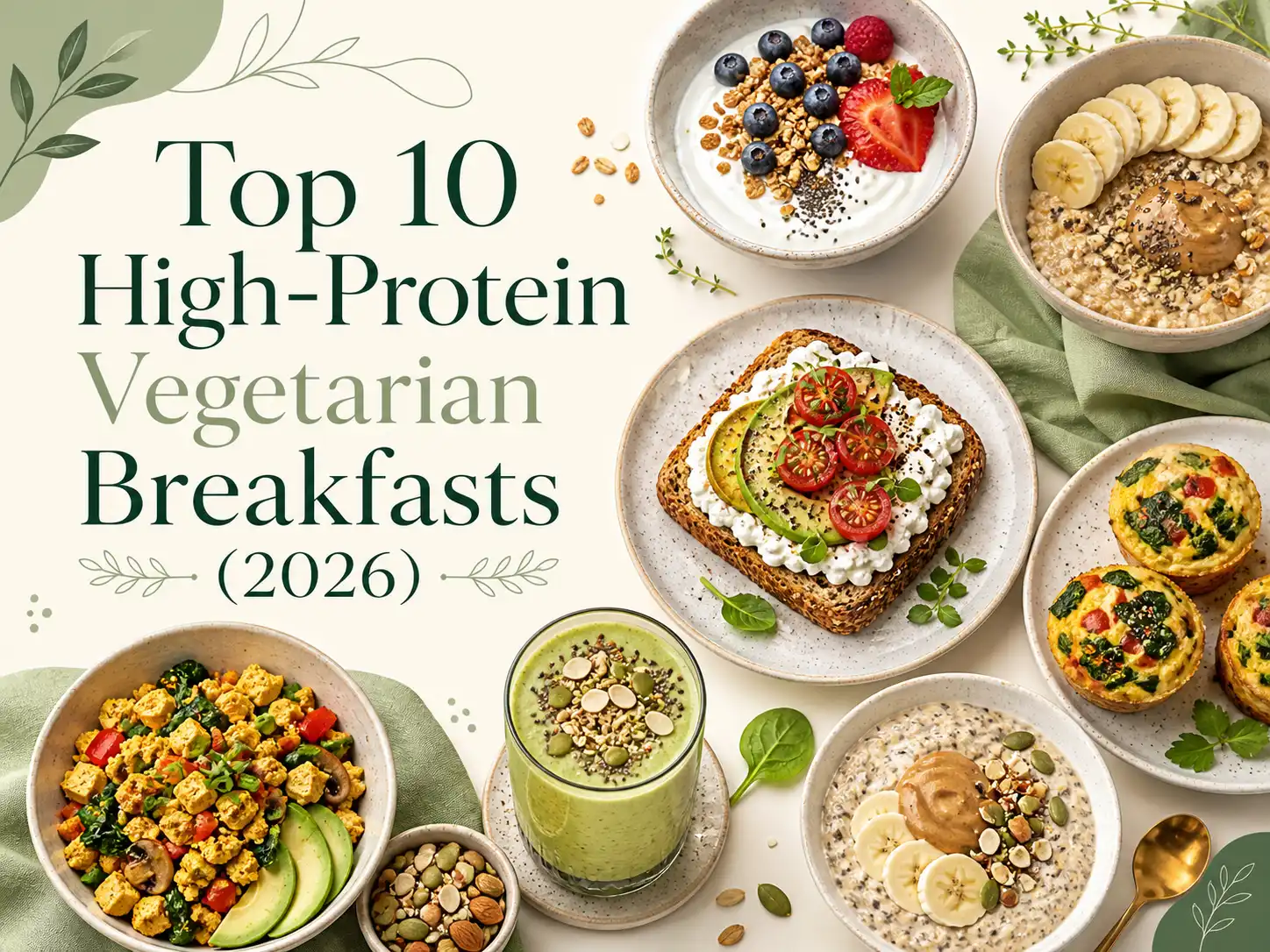 Top 10 High-Protein Vegetarian Breakfasts (2026)
