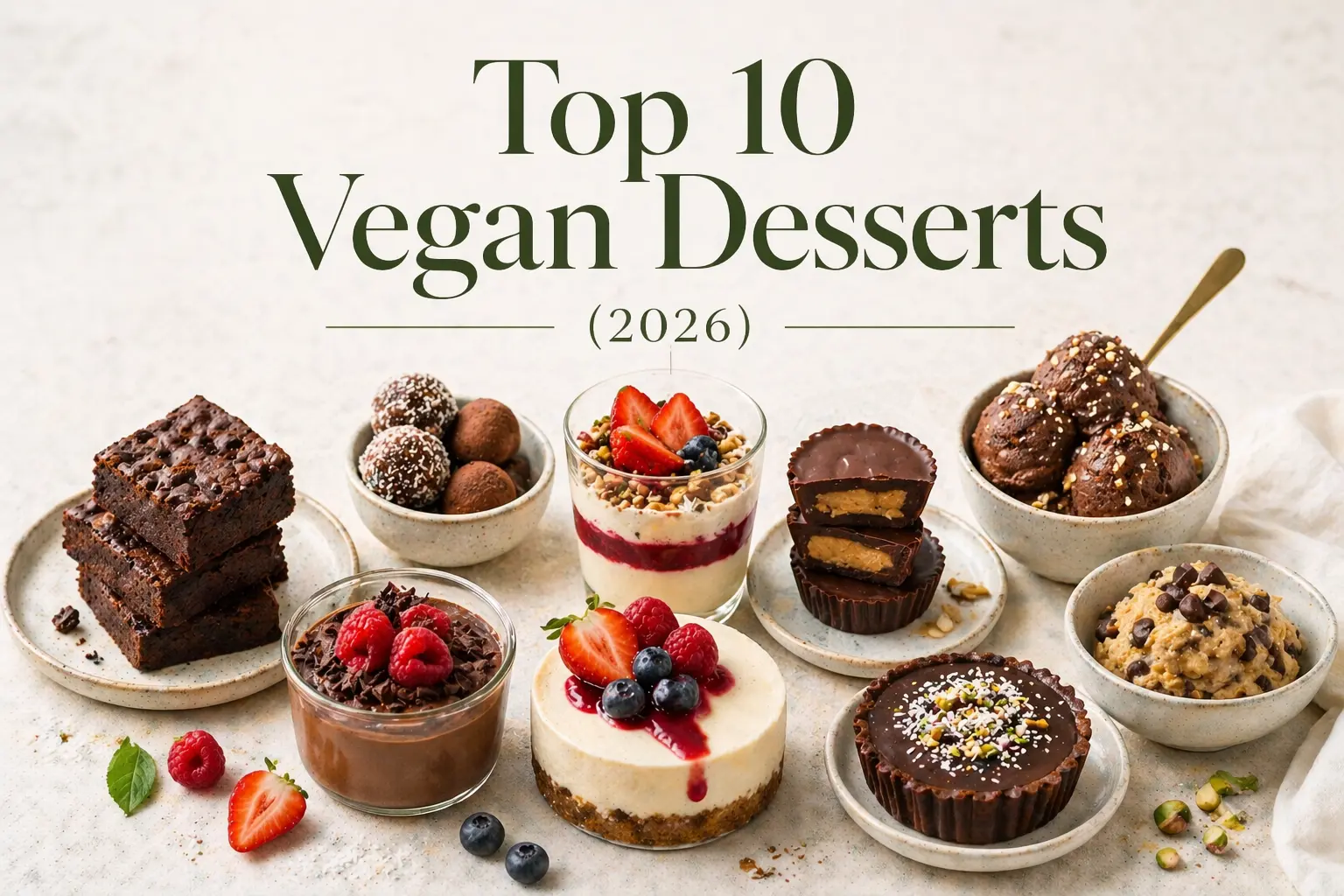 Top 10 Vegan Desserts (2026)